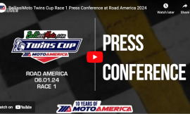 Video: BellissiMoto Twins Cup Race One Press Conference From Road America